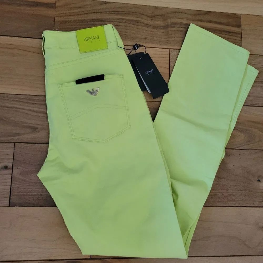 Armani Neon Straight jeans 25 XS size 2